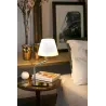 ETERNA Lampe de table chrome/blanc