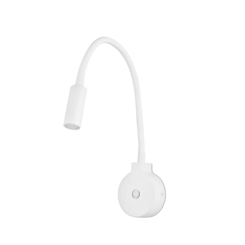 PIXIE Lampe applique lecteur blanche
