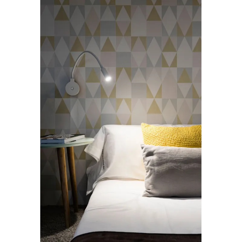 PIXIE Lampe applique lecteur blanche