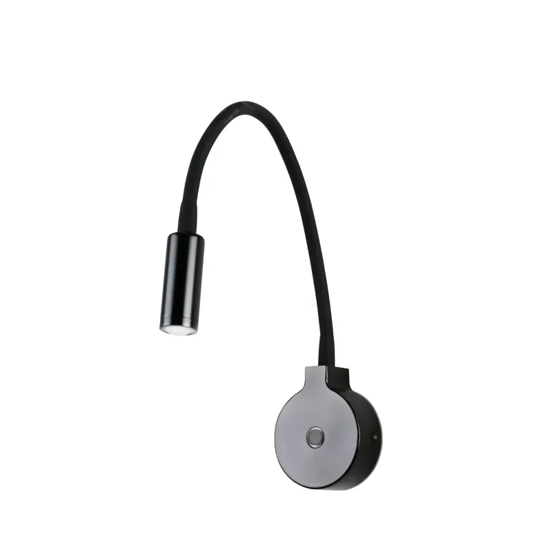 PIXIE Lampe applique lecteur noir