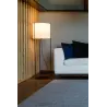 DRUM Lampadaire noire/beige