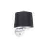 MONTREAL Lampe applique chrome/noire