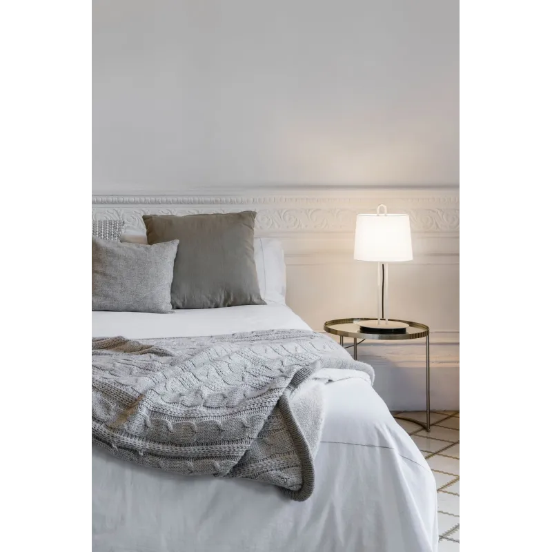 MONTREAL Lampe de table blanc/blanc
