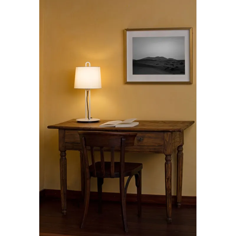 MONTREAL Lampe de table blanc/beige