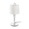 MONTREAL Lampe de table chrome/blanc