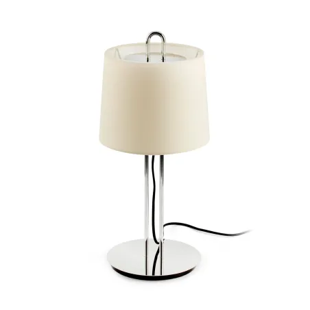 MONTREAL Lampe de table chrome/beig