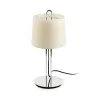 MONTREAL Lampe de table chrome/beig