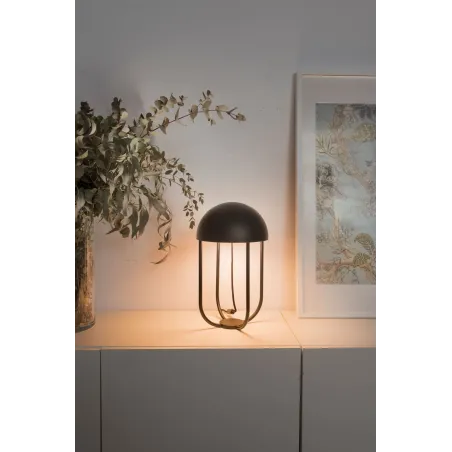 JELLYFISH Lampe de table noir et or