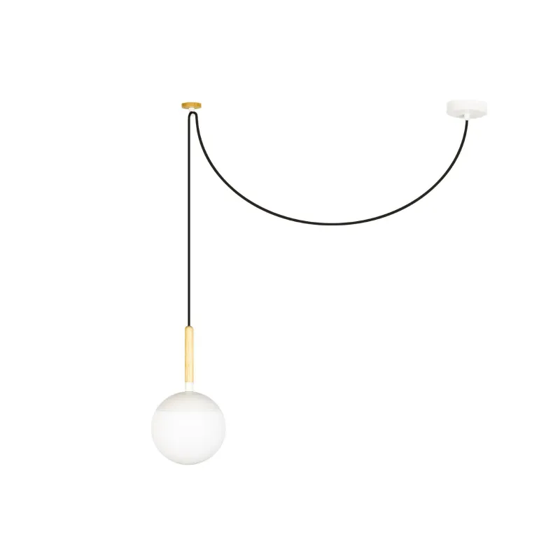 MINE PC Lampe suspension blanche