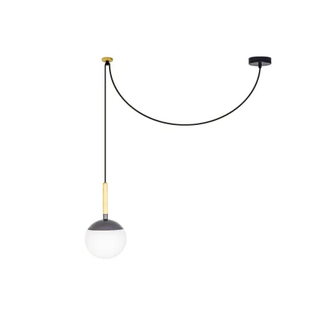 MINE PC Lampe Suspension gris foncé