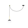 MINE PC Lampe Suspension gris foncé
