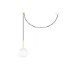 MINE GLASS Lampe suspension blanche
