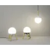 MINE GLASS Lampe suspension blanche