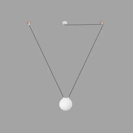 MINE GLASS SPACE Suspension blanche 1L