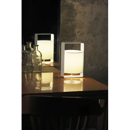 LULA S Lampe de table blanche