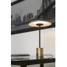 HOSHI Lampe de table or satiné et noire