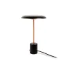 HOSHI Lampe de table noire et cuivre brossée