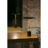 HOSHI Lampe de table noire et cuivre brossée