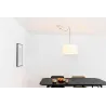 FUSTA Lampe suspension blanche