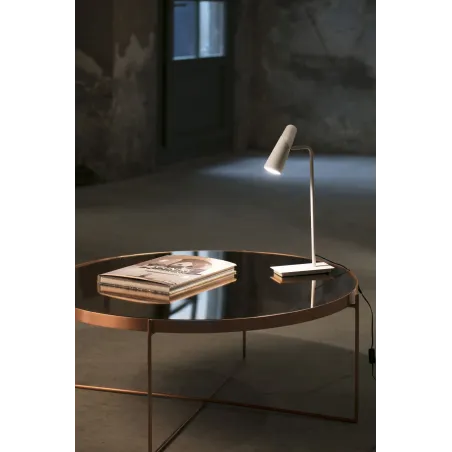 LAO Lampe de table blanche