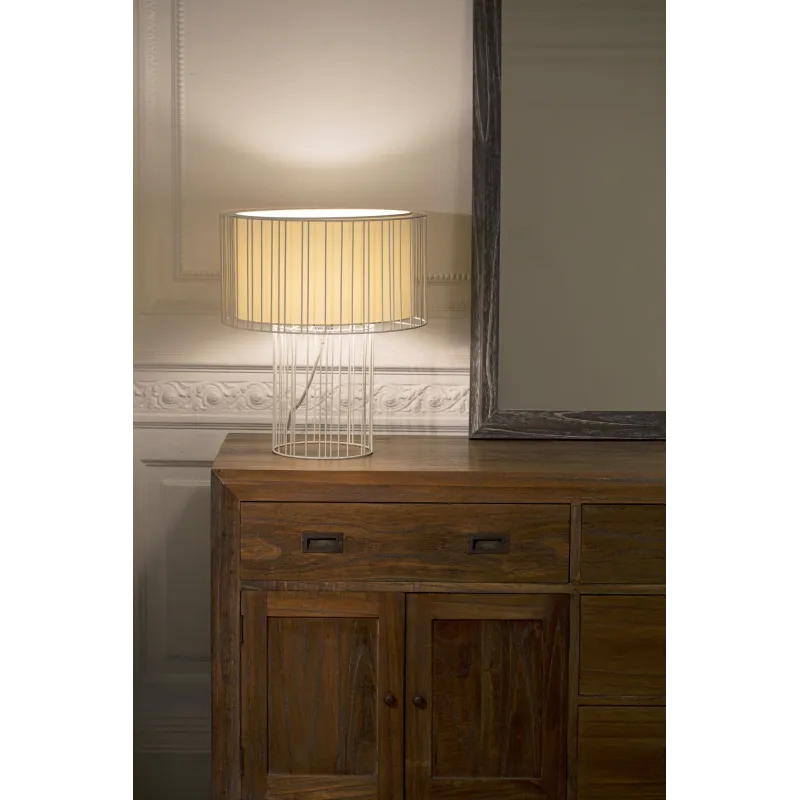 LINDA Lampe de table blanc
