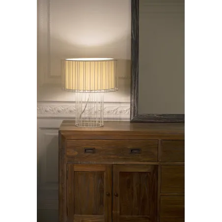 LINDA Lampe de table blanc