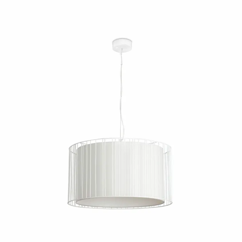 LINDA Lampe suspension blanc