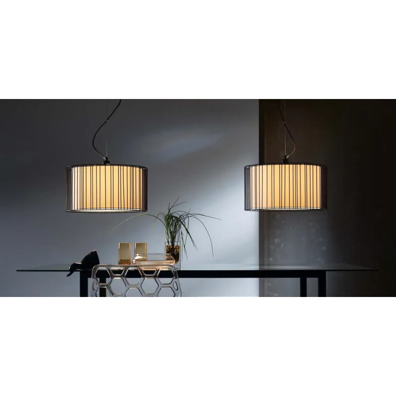 LINDA Lampe suspension noir