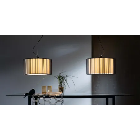 LINDA Lampe suspension noir