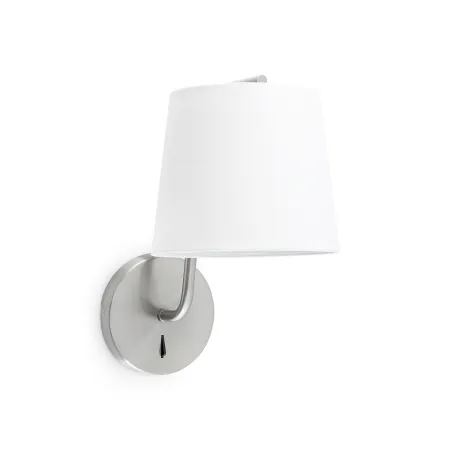 BERNI Lampe applique nickel satiné