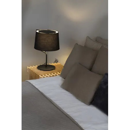 BERNI Lampe de table noire