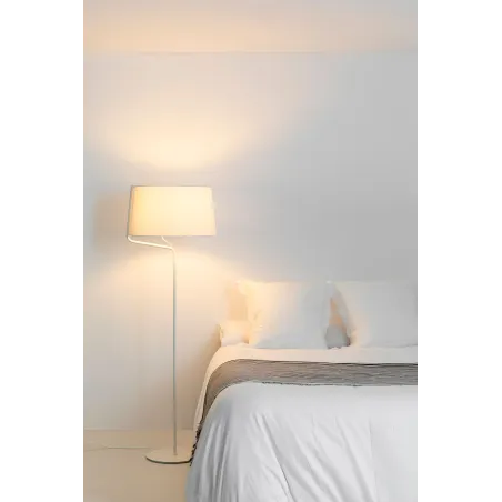 BERNI Lampadaire blanc