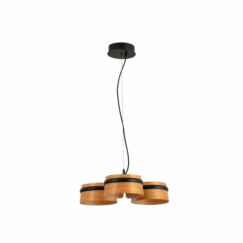 LOOP Lampe suspension noire