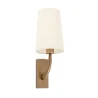 REM Lampe applique vieil or/beig