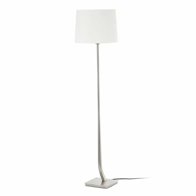 REM Lampedaire nickel mat/blanc