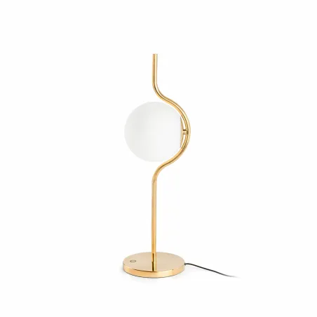LE VITA Lampe de table dimmable or