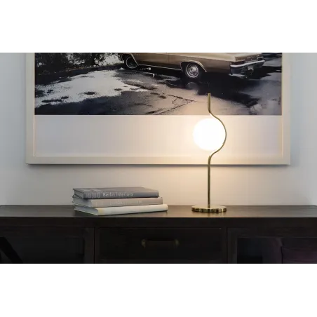 LE VITA Lampe de table dimmable or