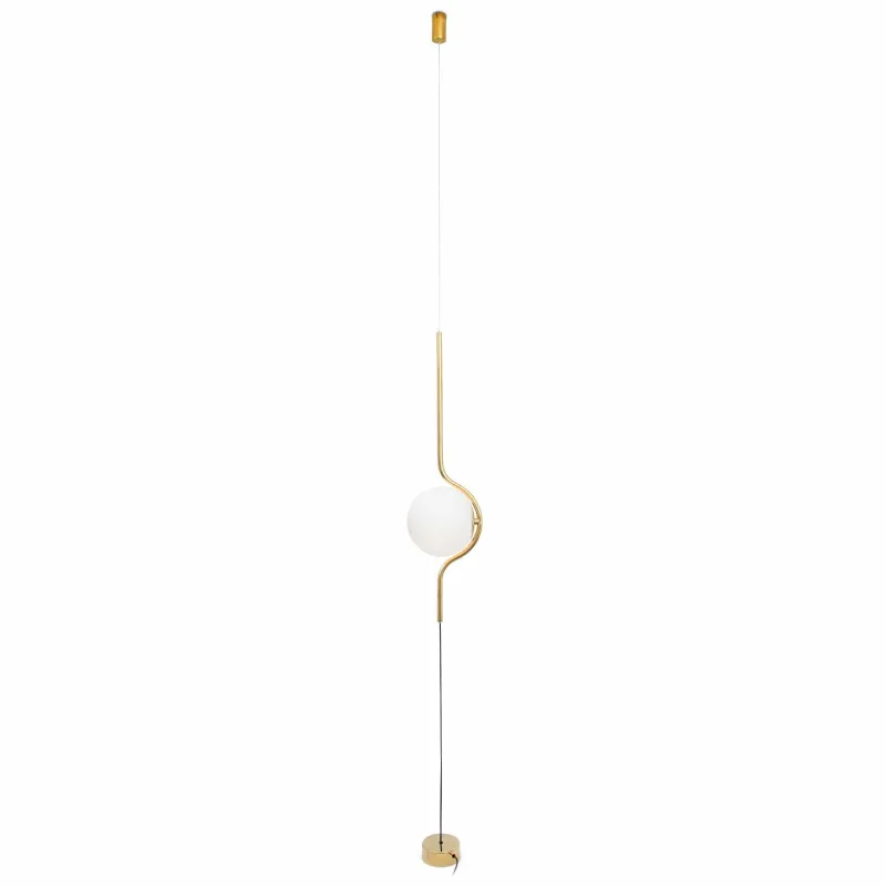 LE VITA Lampe suspension/lampadaire or