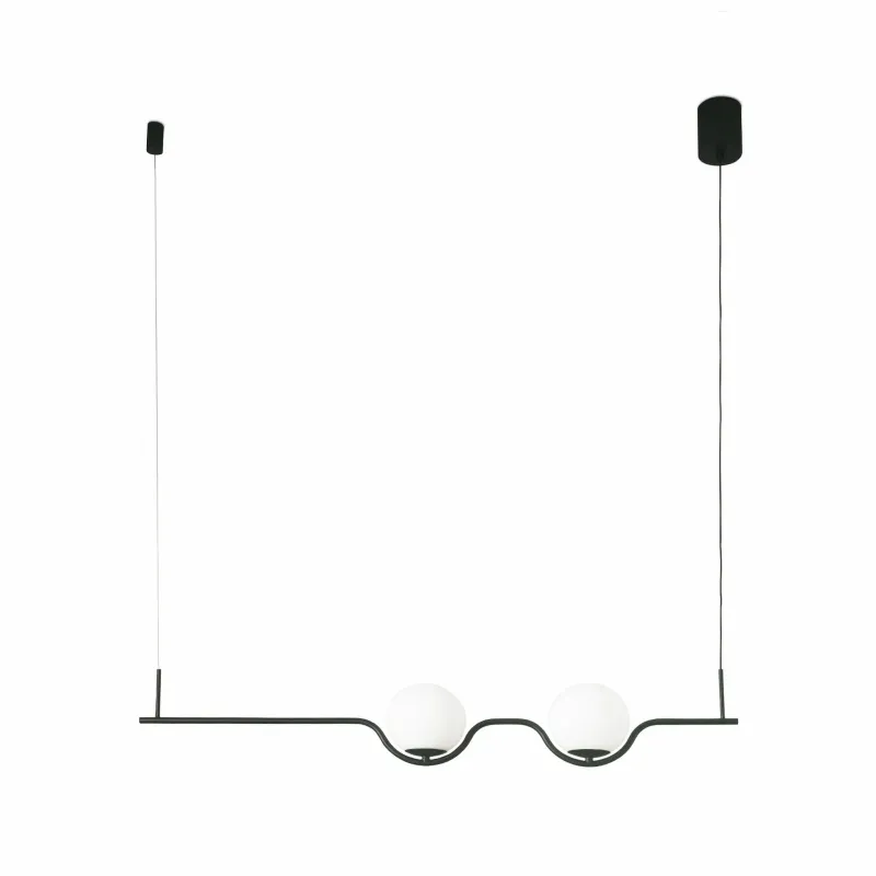 LE VITA Lampe suspension noir
