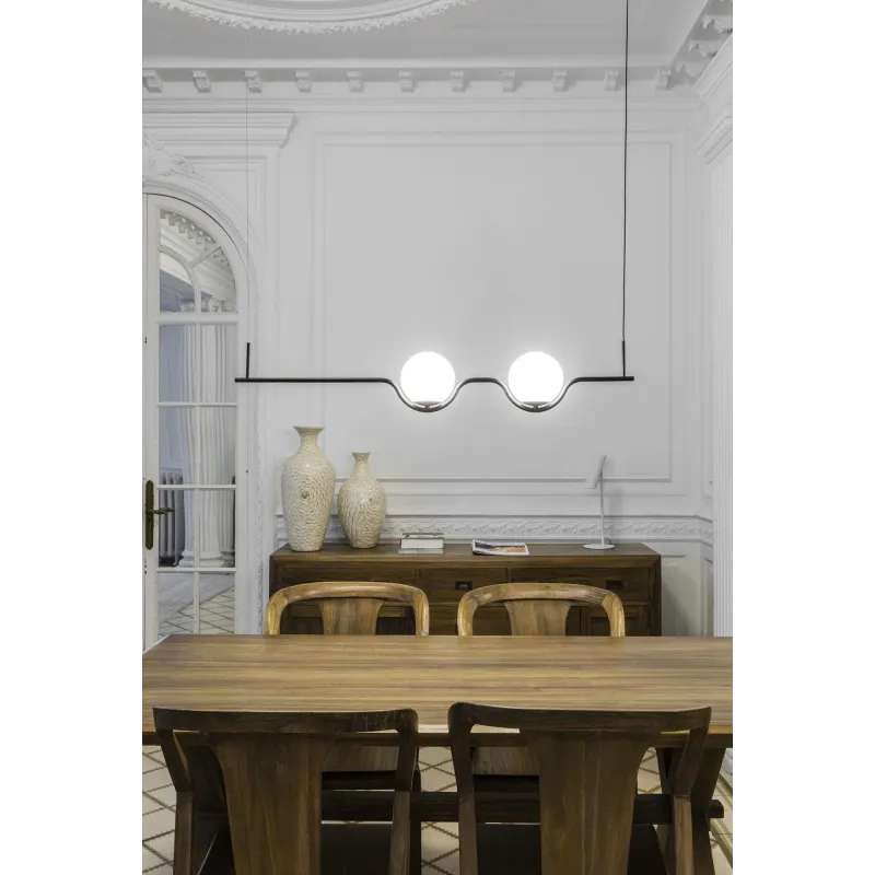 LE VITA Lampe suspension noir