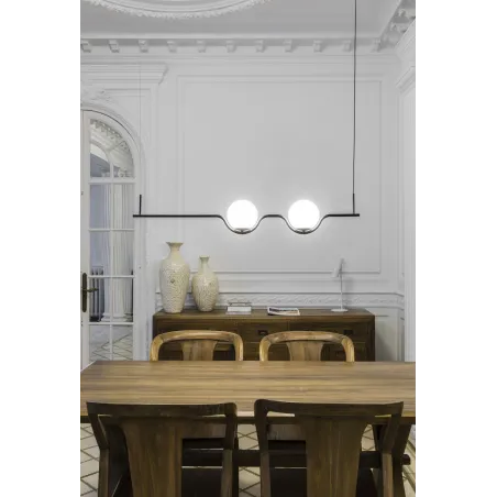 LE VITA Lampe suspension noir