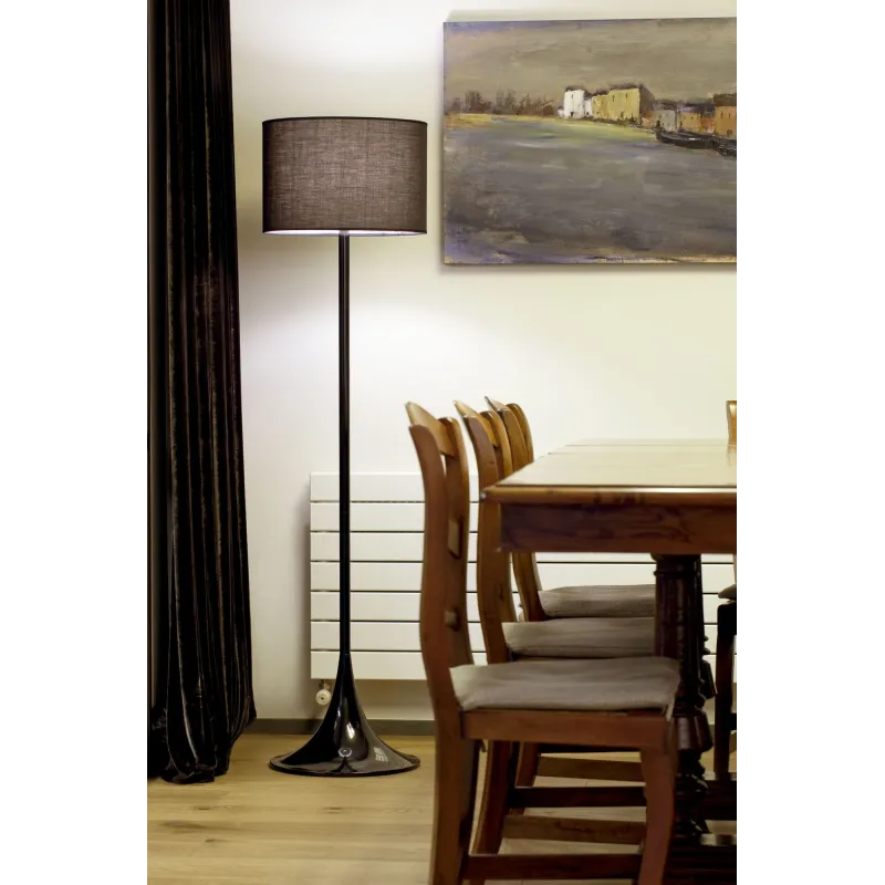 BLACK Lampadaire noir