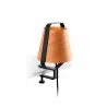STOOD Lampe avec pince noire et bois