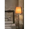 STOOD Lampadaire noire et bois