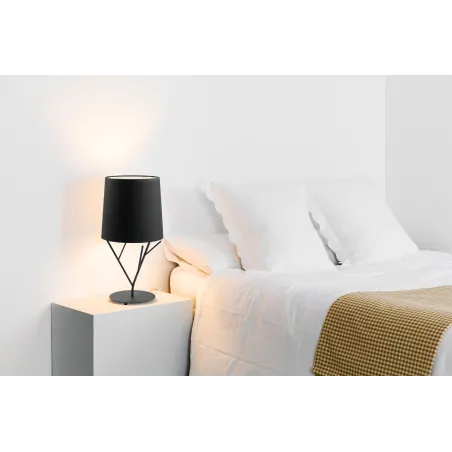 TREE Lampe de table noir 1L