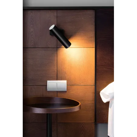 LINK Lampe applique noir 1L