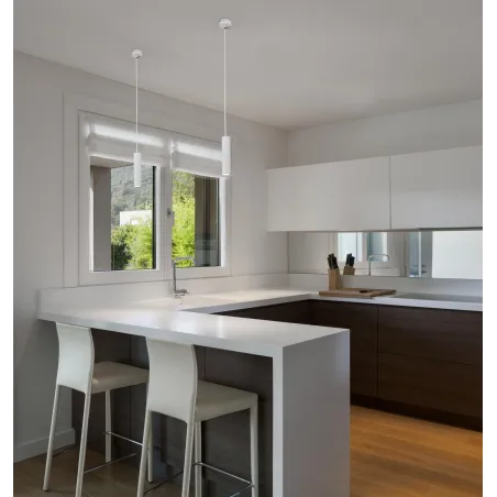 ORA Lampe suspension blanche