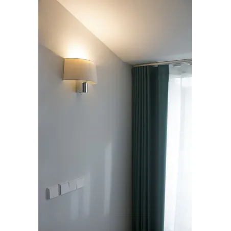 HOTEL Lampe applique blanche