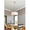 HOTEL Lampe suspension blanc