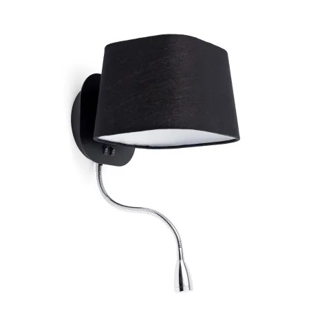 SWEET Lampe applique noir avec liseuse